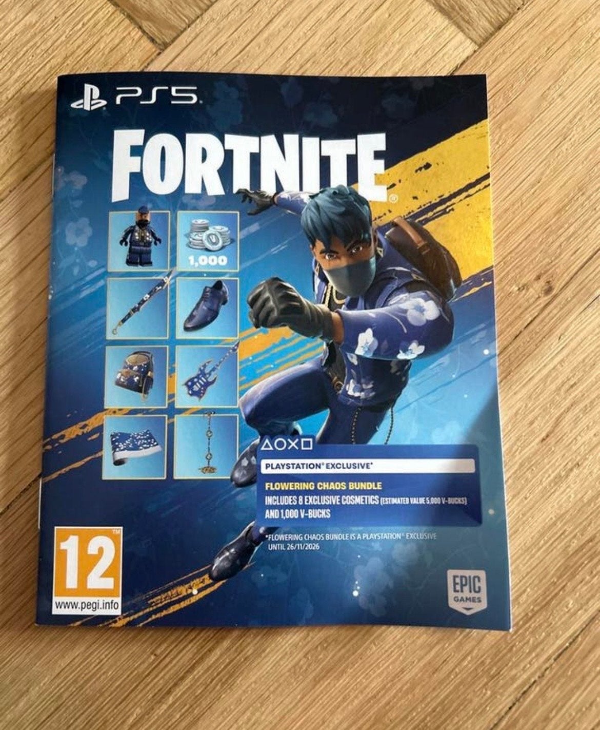 Fortnite Flowering Chaos Bundle PS5 - PlayStation Exclusief, Spelcomputers en Games, Games | Sony PlayStation 5, Online, Shooter