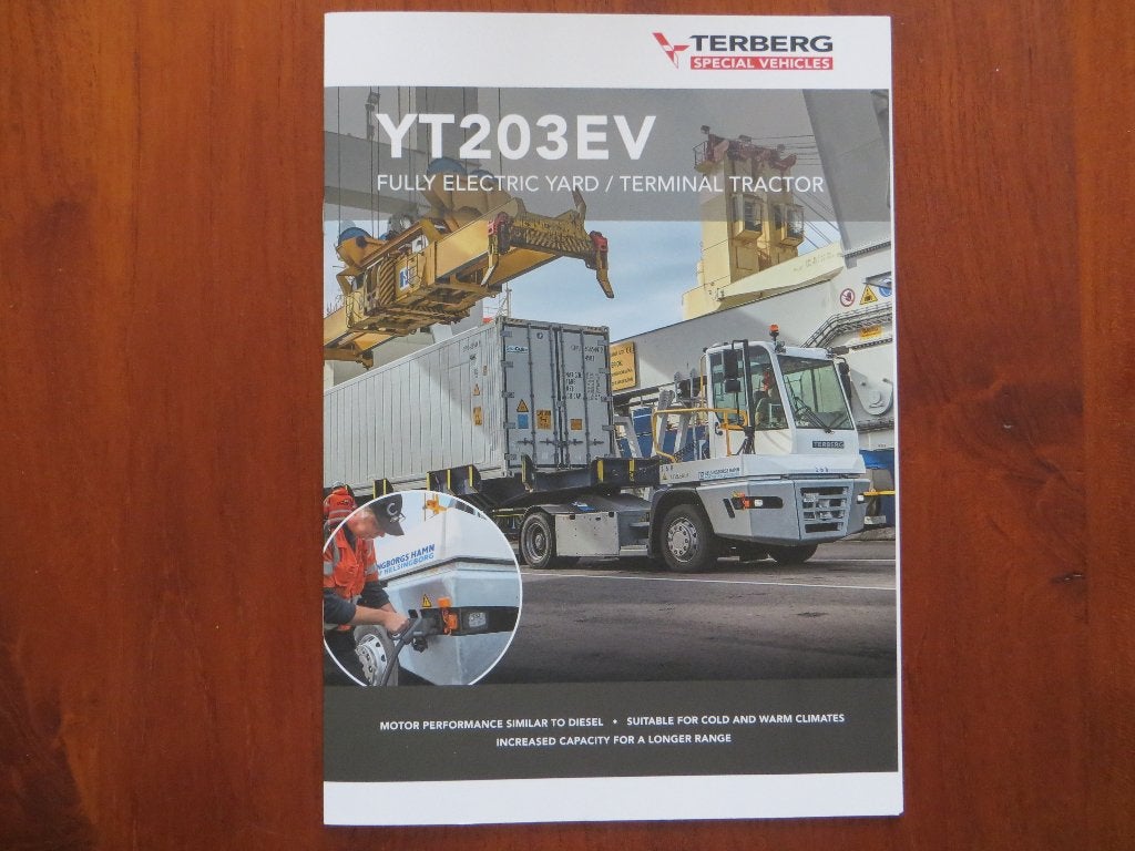 Terberg YT203EV Fully electric Yard /Terminal tractors (2024, Boeken, Ophalen of Verzenden, Nieuw, Overige merken