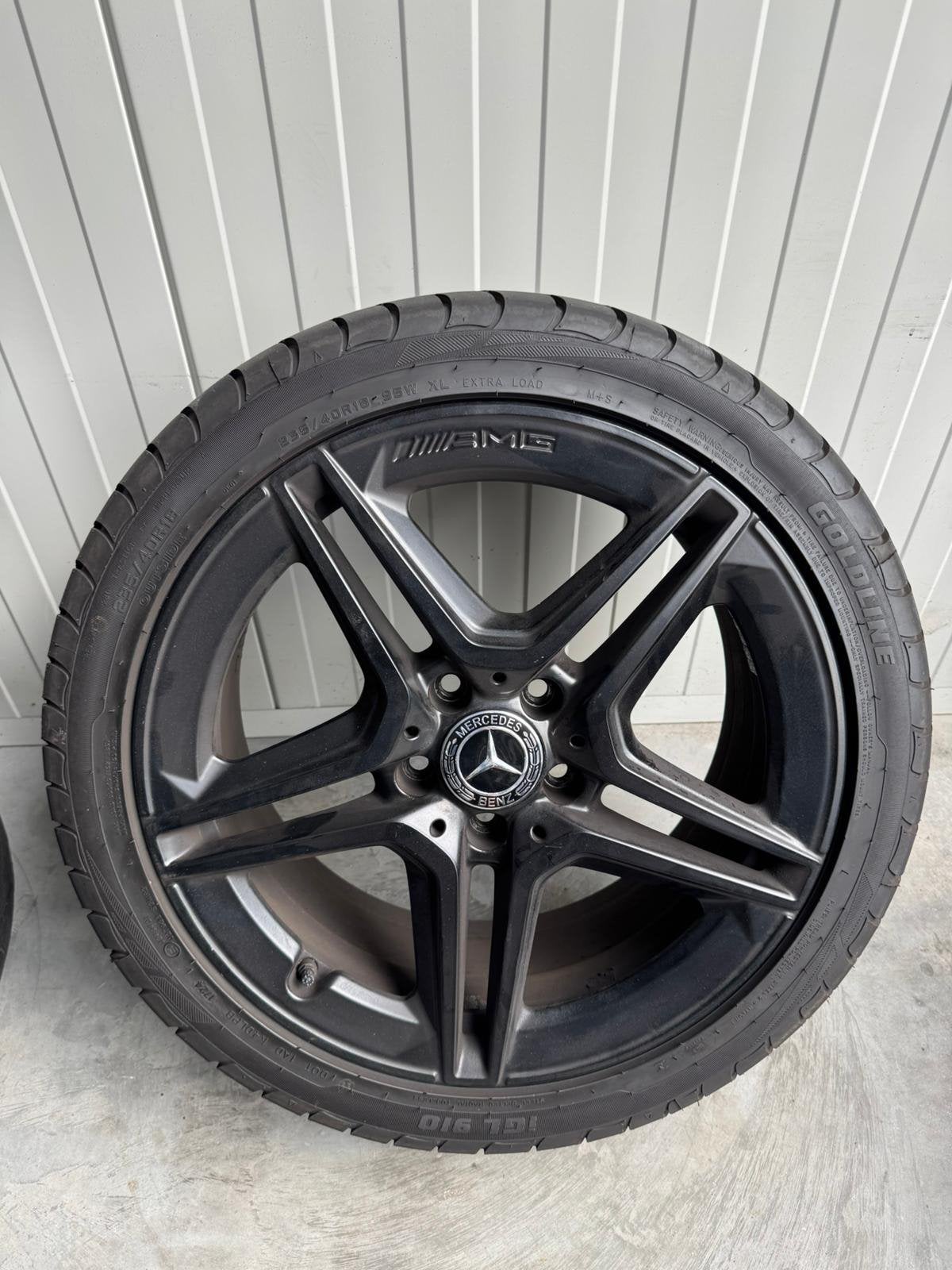 18 inch orginele Mercedes AMG velgen 5x112, Auto-onderdelen, Banden en Velgen, Ophalen, 18 inch, Velg(en), 235 mm