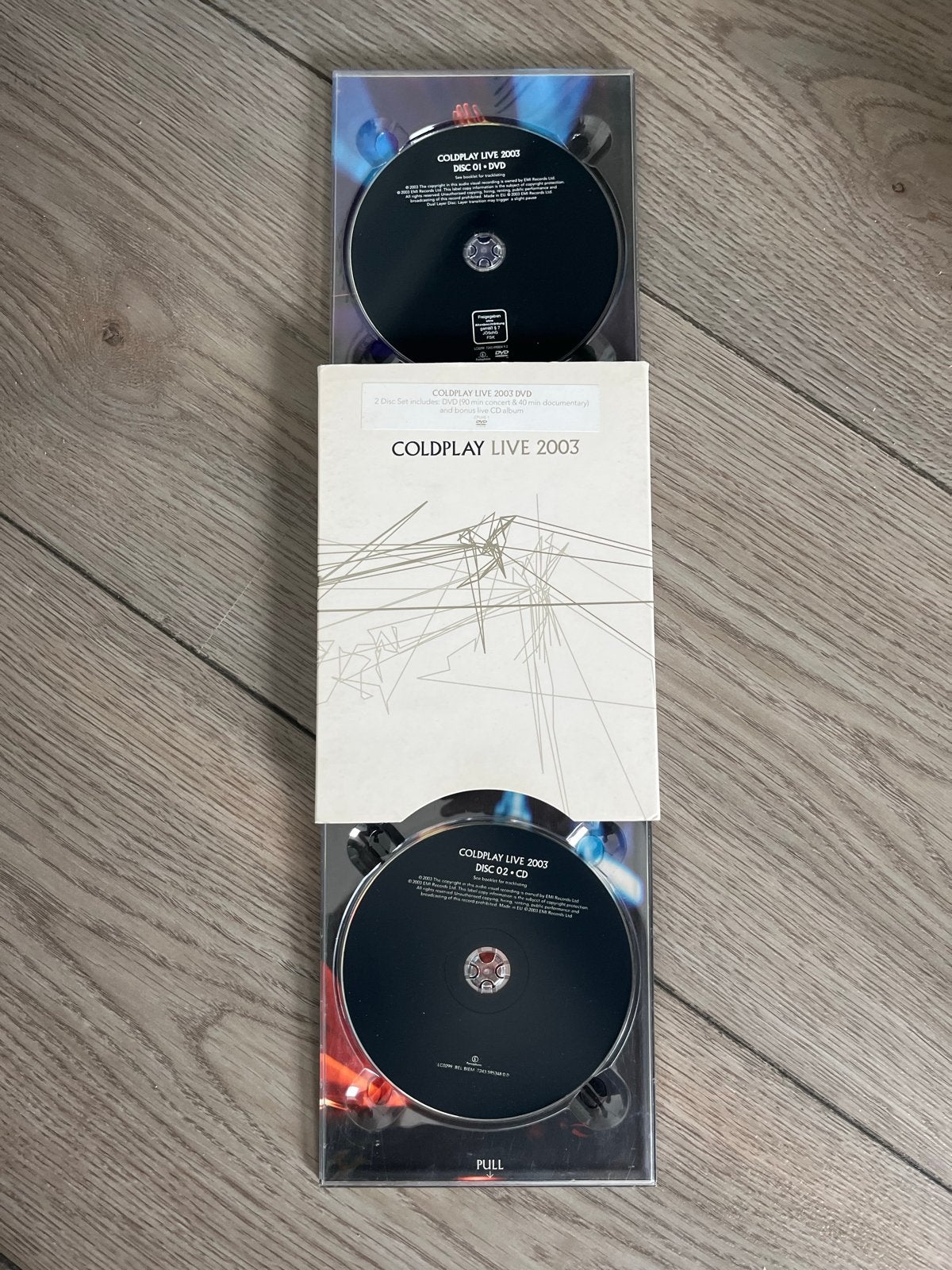 Coldplay Live 2003 DVD + CD - Concertregistratie, Alle leeftijden, Engels, Ophalen of Verzenden, Concert