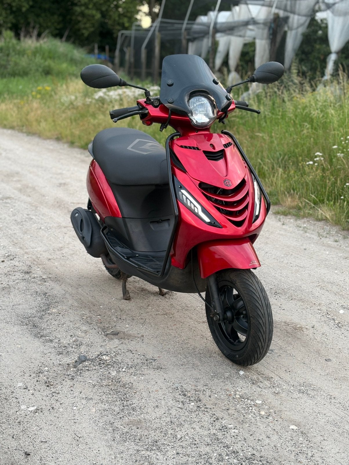 Piaggio zip 50cc candy red topstaat garantie, Ophalen, Gebruikt, Zip, Benzine