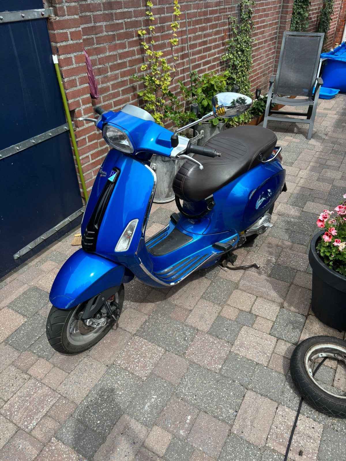 Vespa sprint, Ophalen, Piaggio, Gebruikt, Benzine