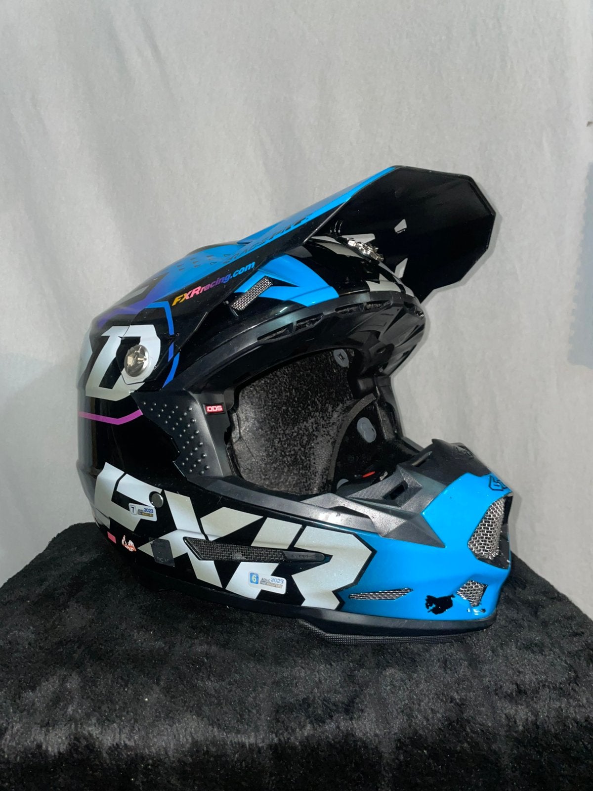 6D FXR ATR-2 helm, Motoren, Kleding | Motorhelmen, Ophalen, Tweedehands, Overige merken