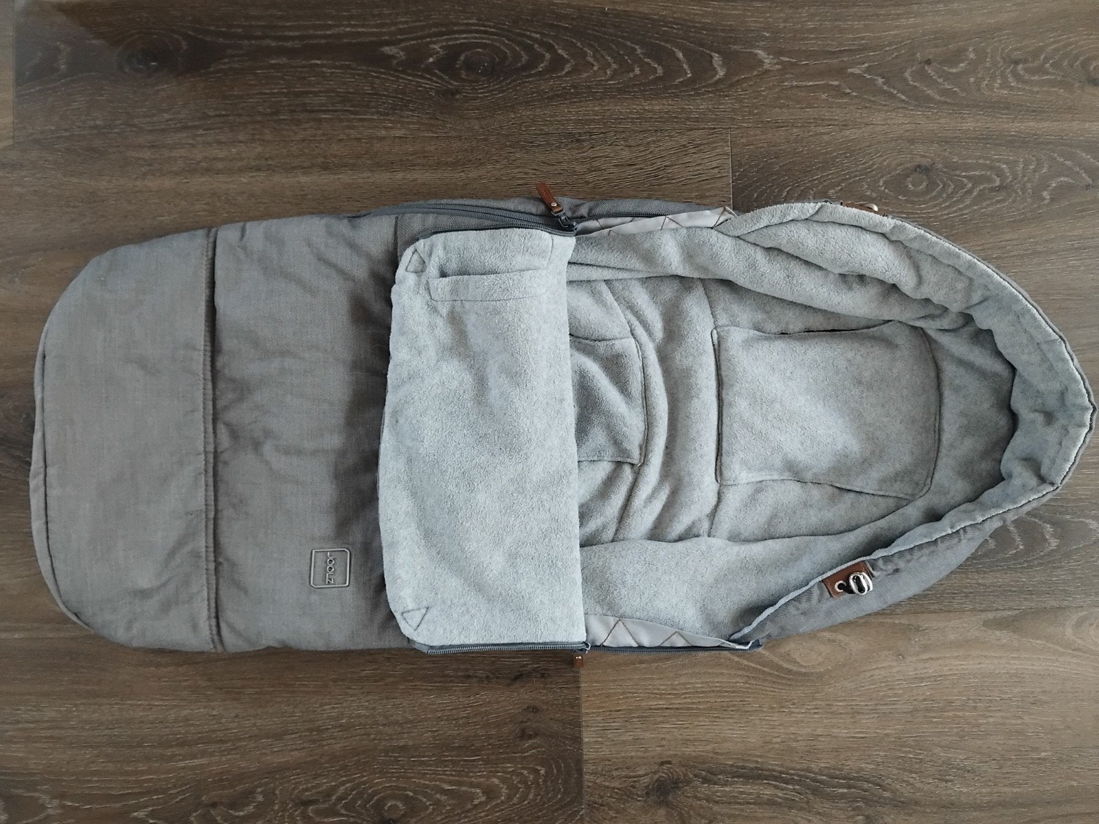 Joolz voetenzak voor kinderwagen - Grijs (nieuwstaat), Ophalen of Verzenden, Zo goed als nieuw, Overige merken