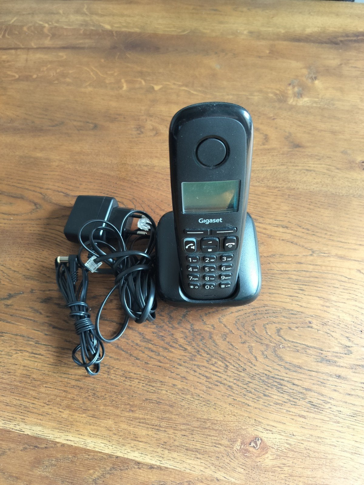 Gigaset A270H draadloze telefoon met lader, Telecommunicatie, Ophalen of Verzenden, Gebruikt, 1 handset