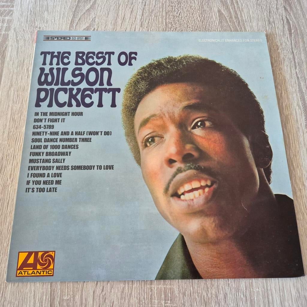 Wilson Pickett - The Best Of Wilson Pickett LP (Soul/R&B), Ophalen of Verzenden, Gebruikt, 12 inch
