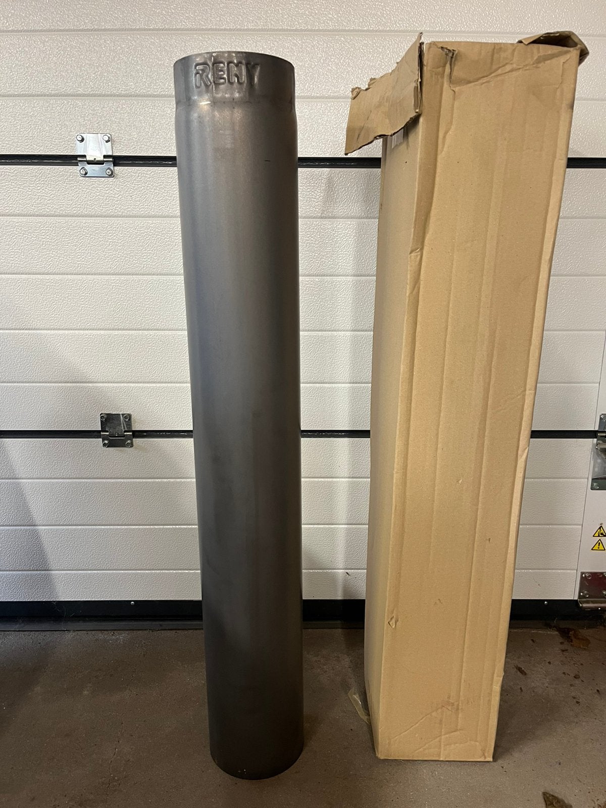 Reny EW kachelpijp rond 150 mm x 1000 mm, Ophalen, Nieuw, Hout, Houtkachel