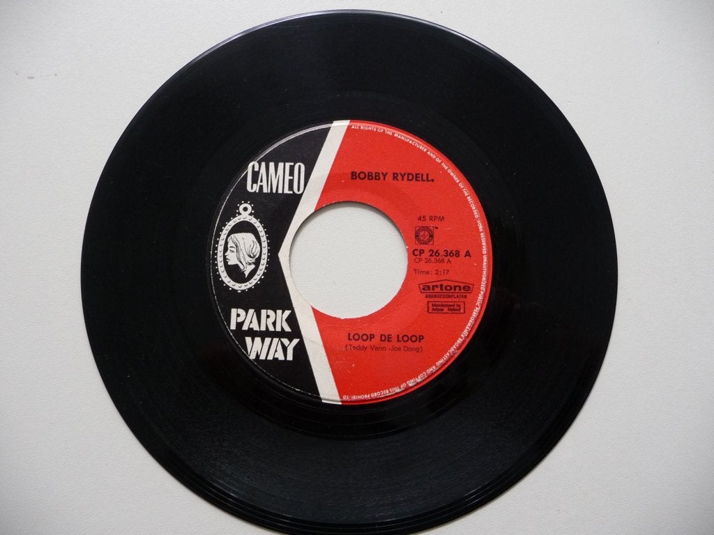 single BOBBY RYDELL - LOOP DE LOOP - CAMEO PARKWAY RECORDS, Gebruikt, 7 inch, Ophalen of Verzenden, Pop
