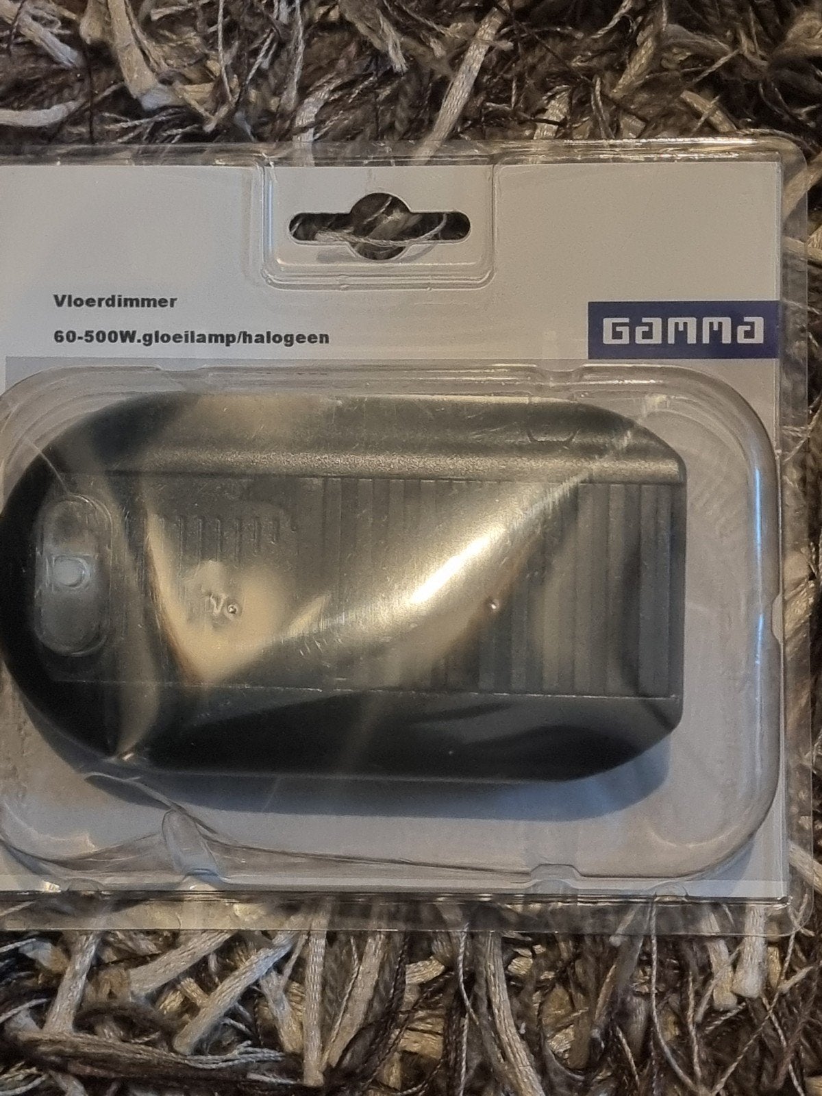 Gamma Vloerdimmer 60-500W Gloeilamp/Halogeen doos H, Ophalen of Verzenden, Nieuw, Gamma, Dimmer