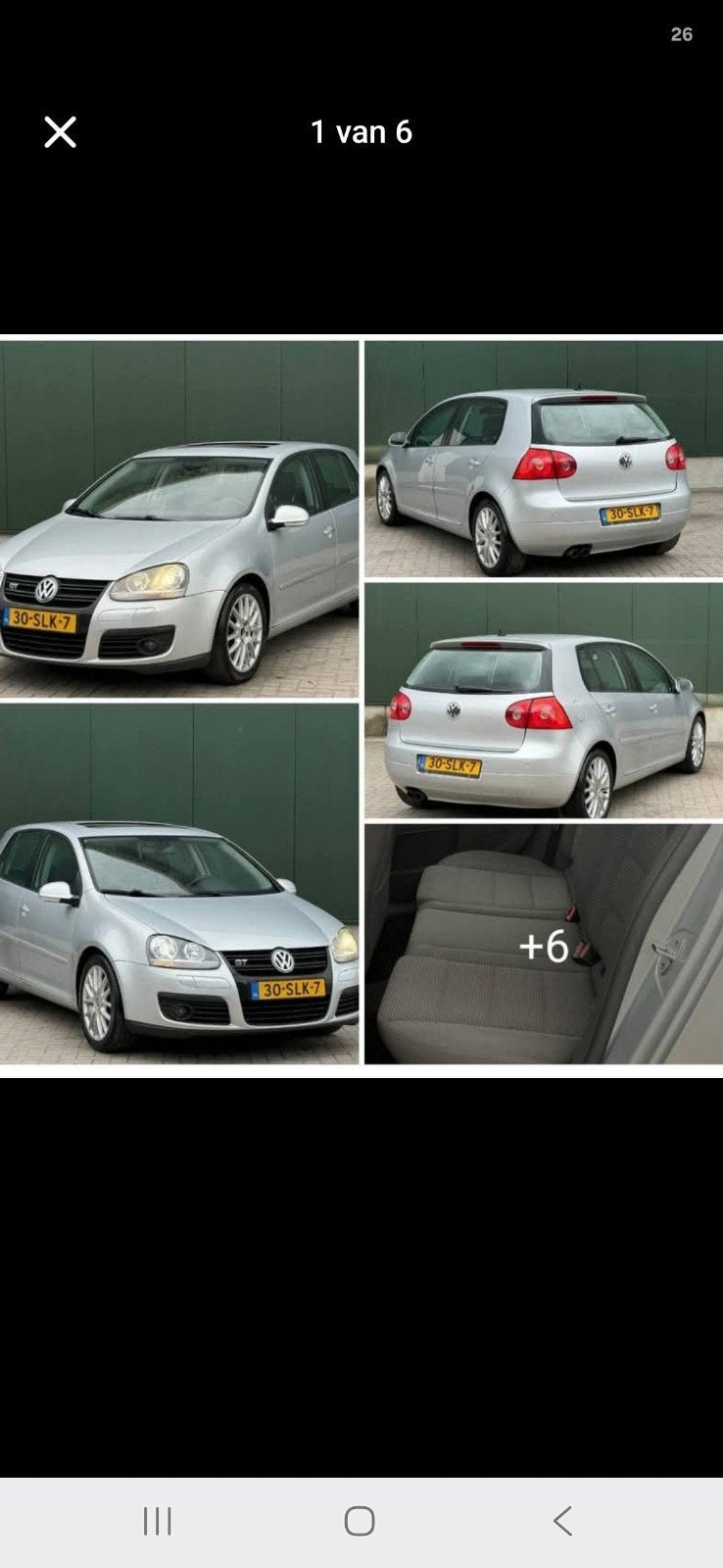 Volkswagen Golf GT 1.4 TSI 125KW 5D AUT 2006 Grijs, 680 kg, 4 cilinders, 1299 kg, 14 km/l