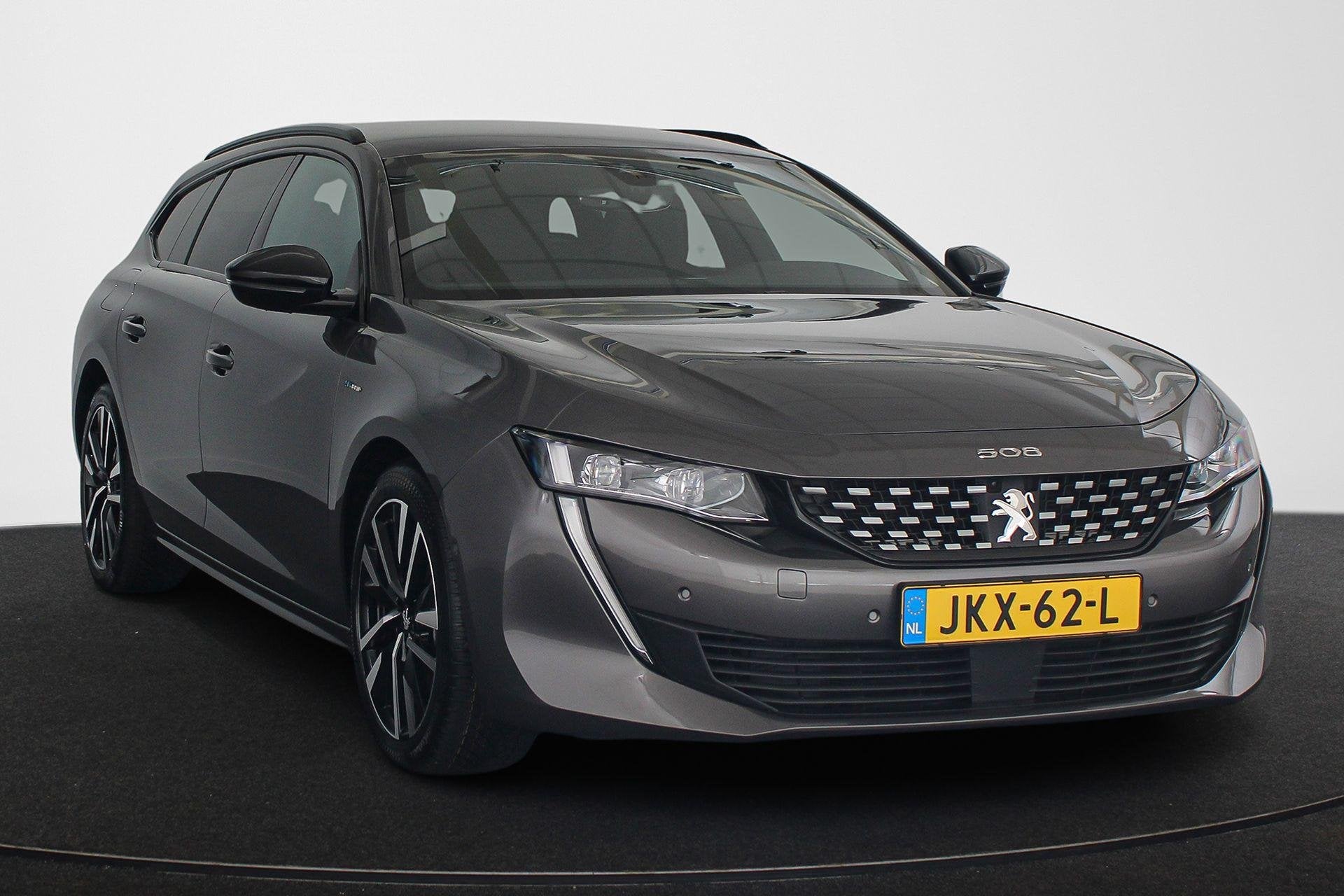 Peugeot 508 SW 1.6 HYbrid 225 GT FOCAL Stoelverwarming Camer, 745 kg, 4 cilinders, Leder en Stof, 11 kWh