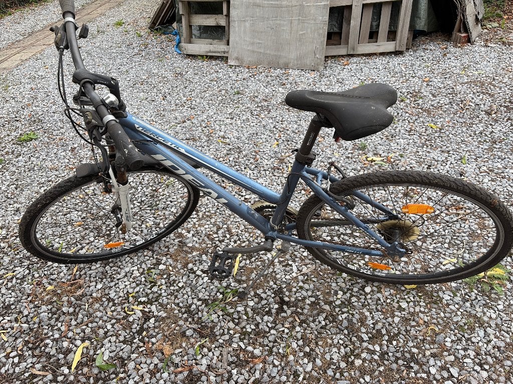 Fiets cross-hyrbride - ideal - nergetic, Fietsen en Brommers, Gebruikt, Velgrem, Aluminium, Ophalen