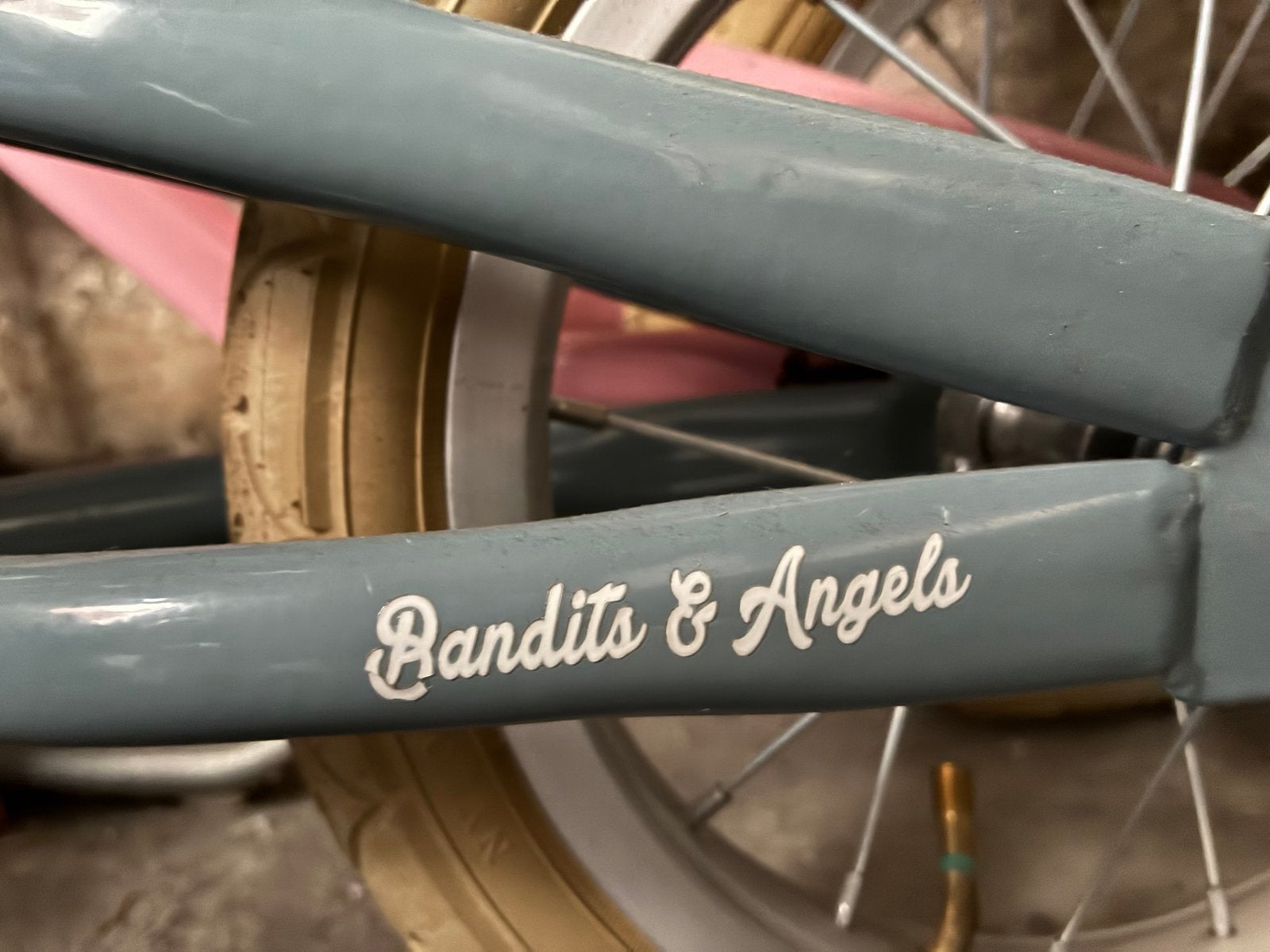 Foto 7 van Retro Rider loopfietsen - Roze en Blauw