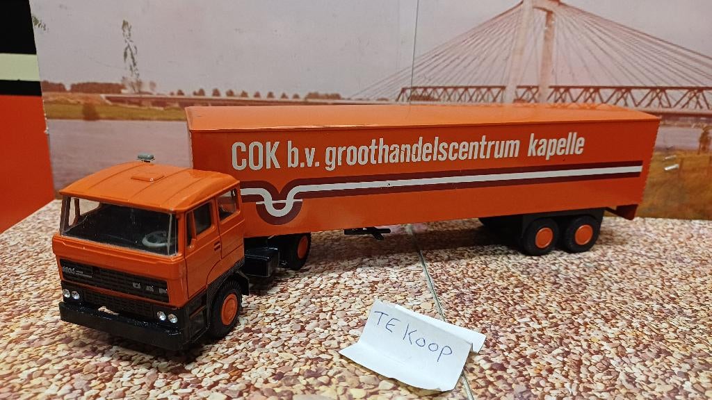 liontoys Daf 2800-3300 Cok Kapelle, Ophalen of Verzenden, Bus of Vrachtwagen, Lion Toys