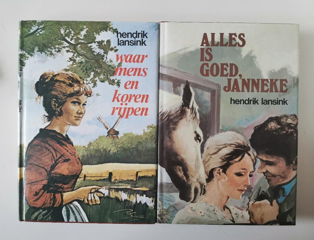 284.. 2 x Hendrik Lansink, Ophalen of Verzenden, Zo goed als nieuw
