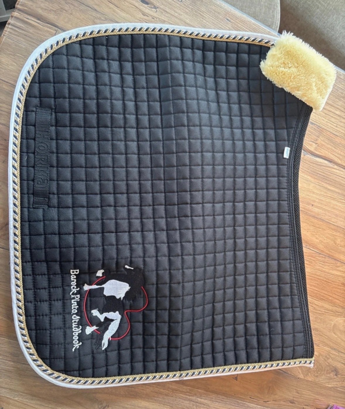 Horka dressuur dekje full met barock pinto logo, Ophalen of Verzenden