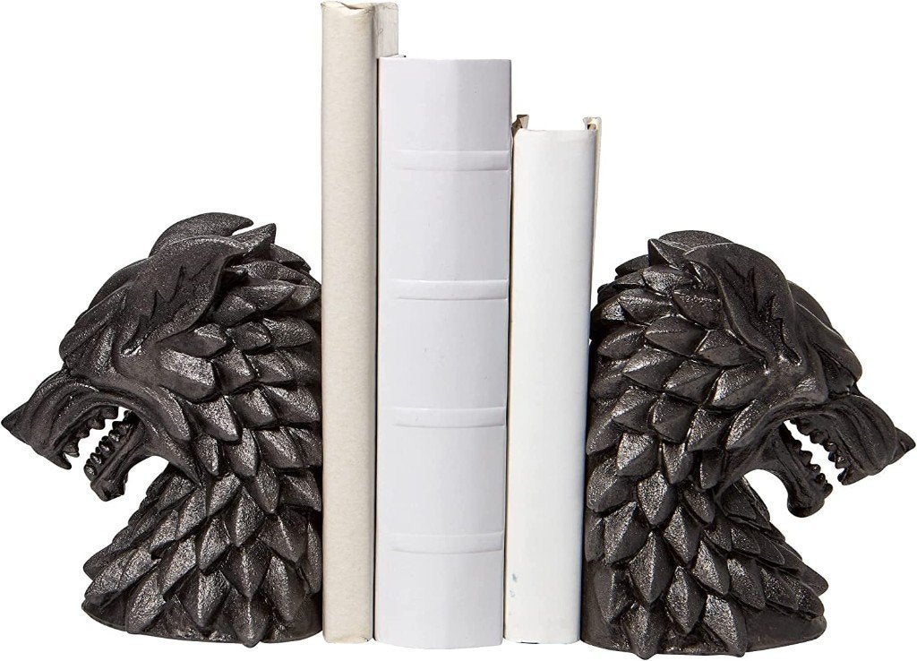 Game of Thrones - House Stark Bookends (Boekensteunen), Verzamelen, Poppetjes en Figuurtjes, Ophalen of Verzenden, Nieuw