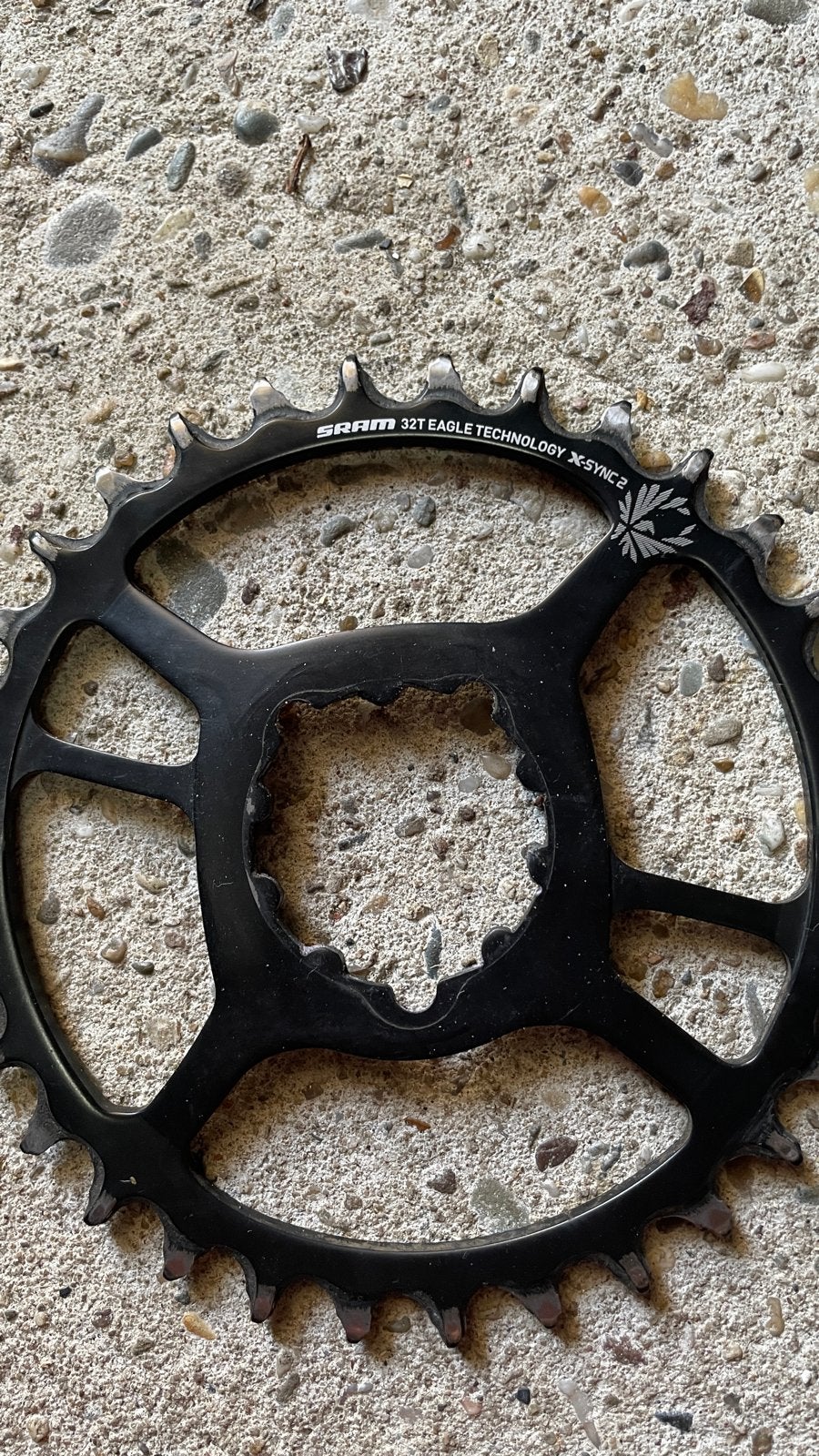 SRAM 32T Eagle Technology X-SYNC-2 Kettingblad 3mm Offset, Gebruikt, Overige typen, Ophalen of Verzenden, Aluminium
