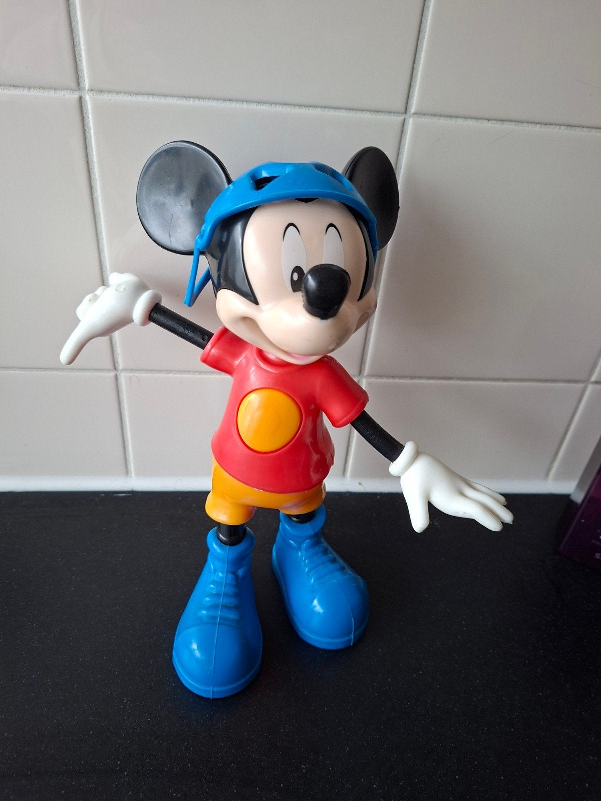 Mickey Mouse speelfiguur met, Ophalen of Verzenden, Gebruikt