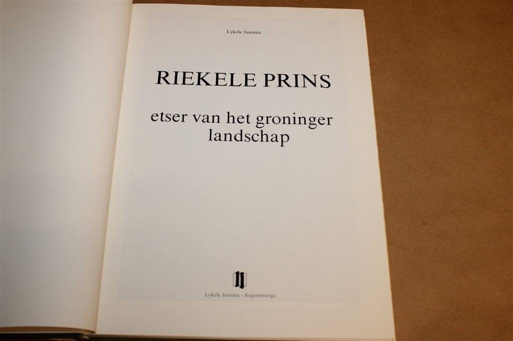 Riekele Prins — Overzichtswerk Etser Groninger Landschap, Ophalen of Verzenden, Gelezen