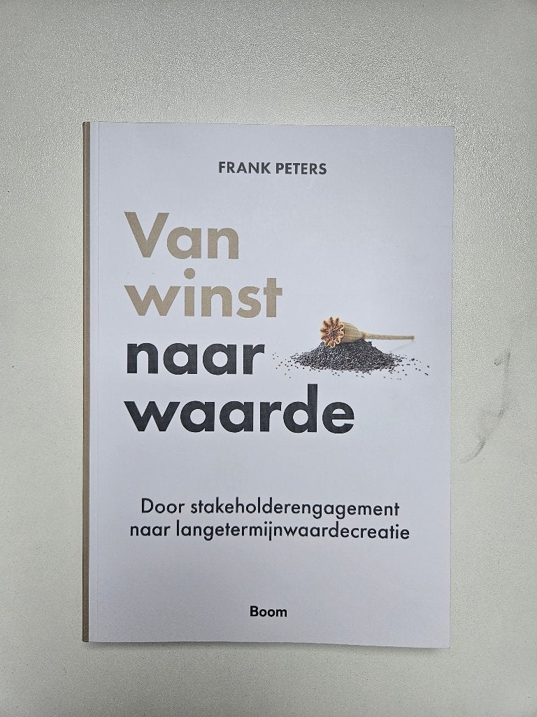 Van Winst naar Waarde, Ophalen, Zo goed als nieuw, Management, Frank Peters