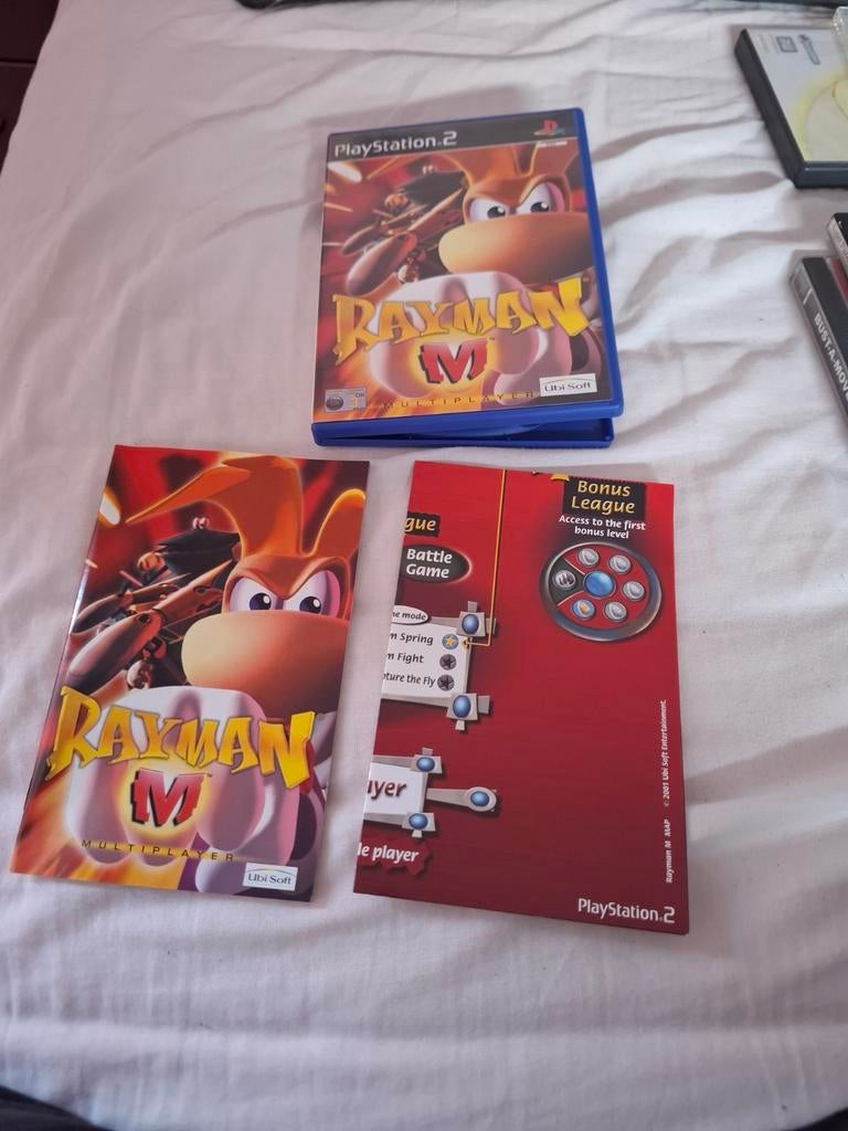 Rayman M - PlayStation 2 (PS2) - Compleet met boekjes, Spelcomputers en Games, Ophalen