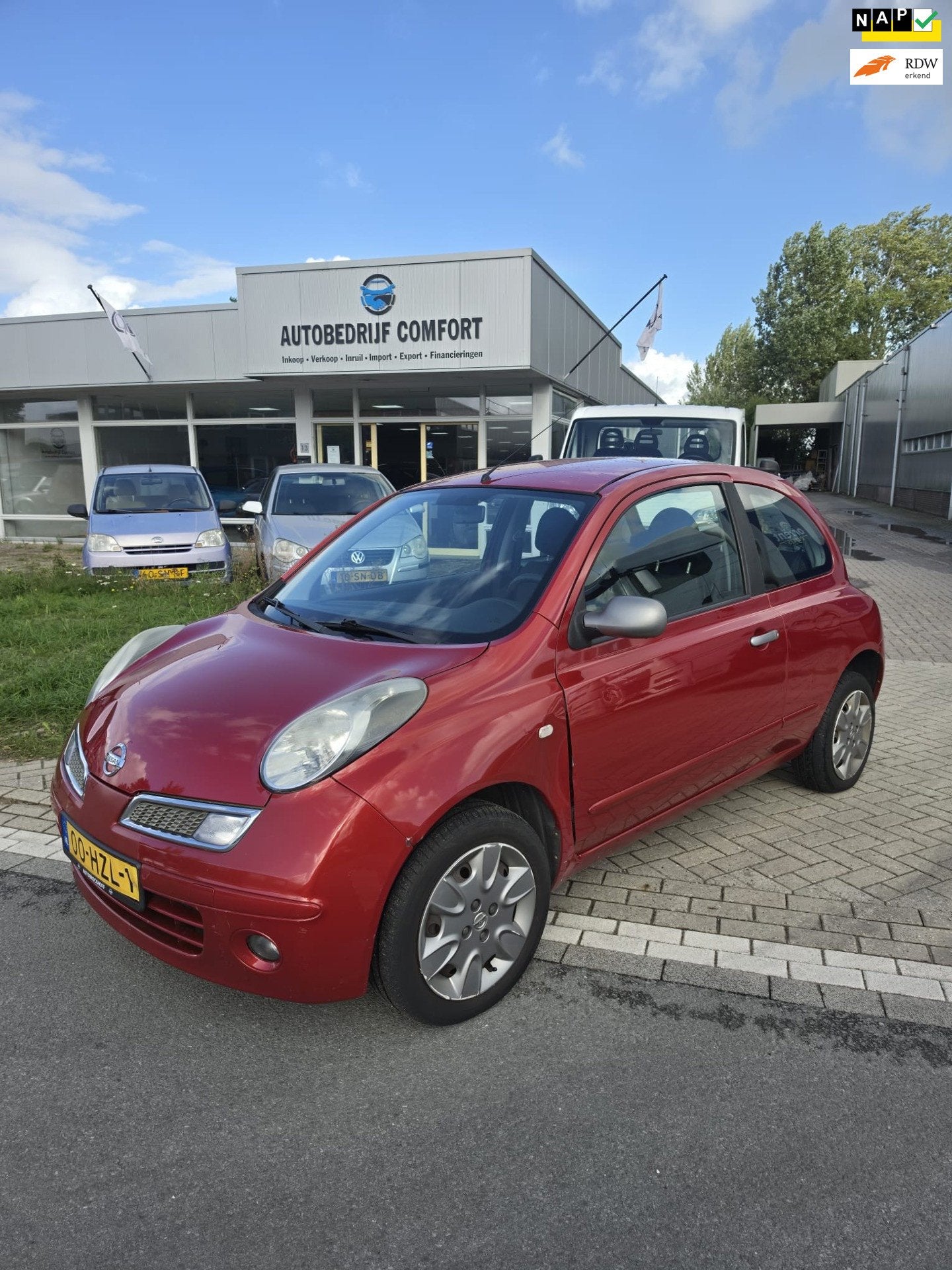 Nissan Micra 1.2 Connect Edition, Stof, Gebruikt, 4 cilinders, Origineel Nederlands