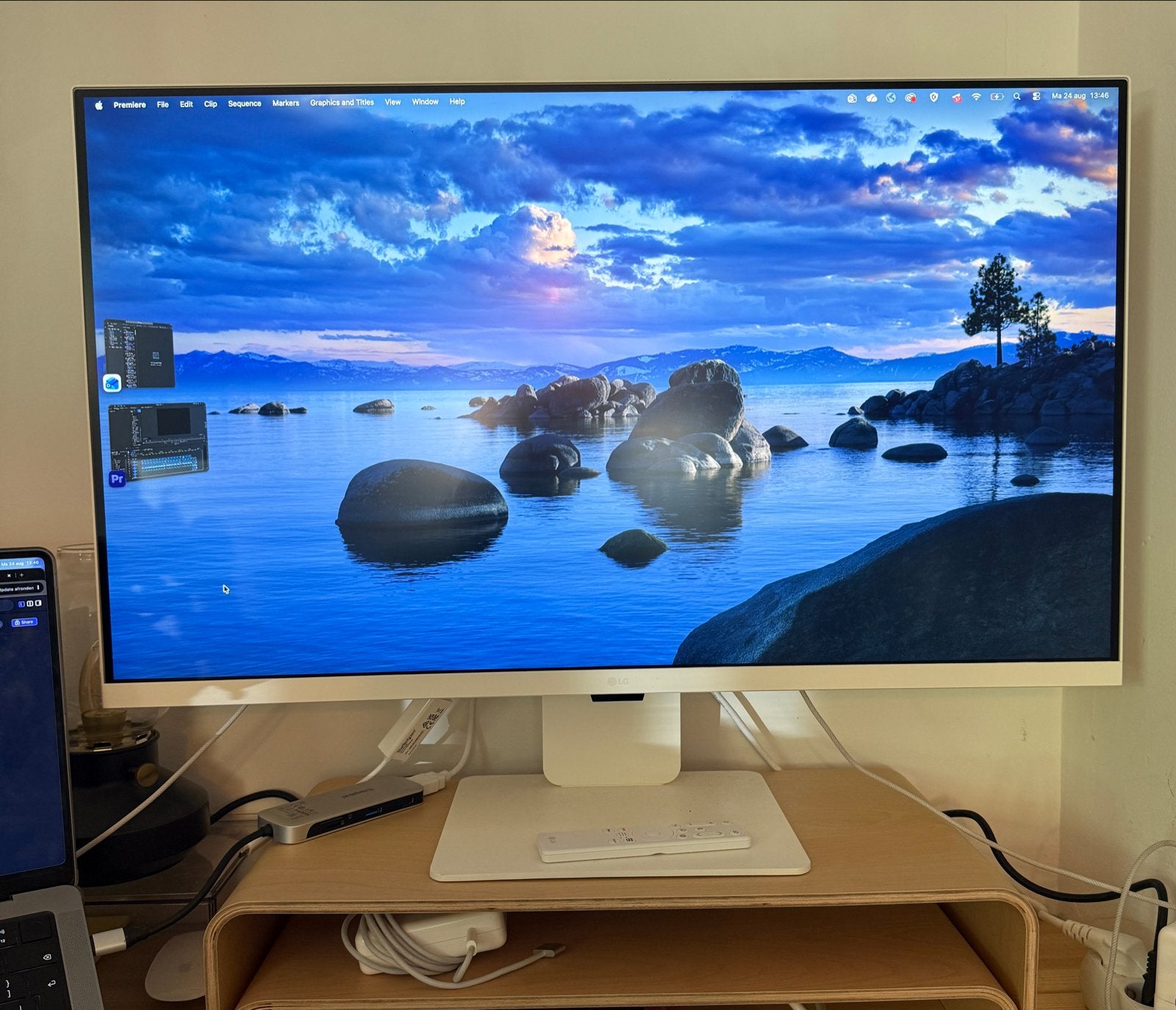 LG MyView Smart Monitor 32 inch 4K, Ophalen, IPS, Ingebouwde speakers, Ultra HD (4K)