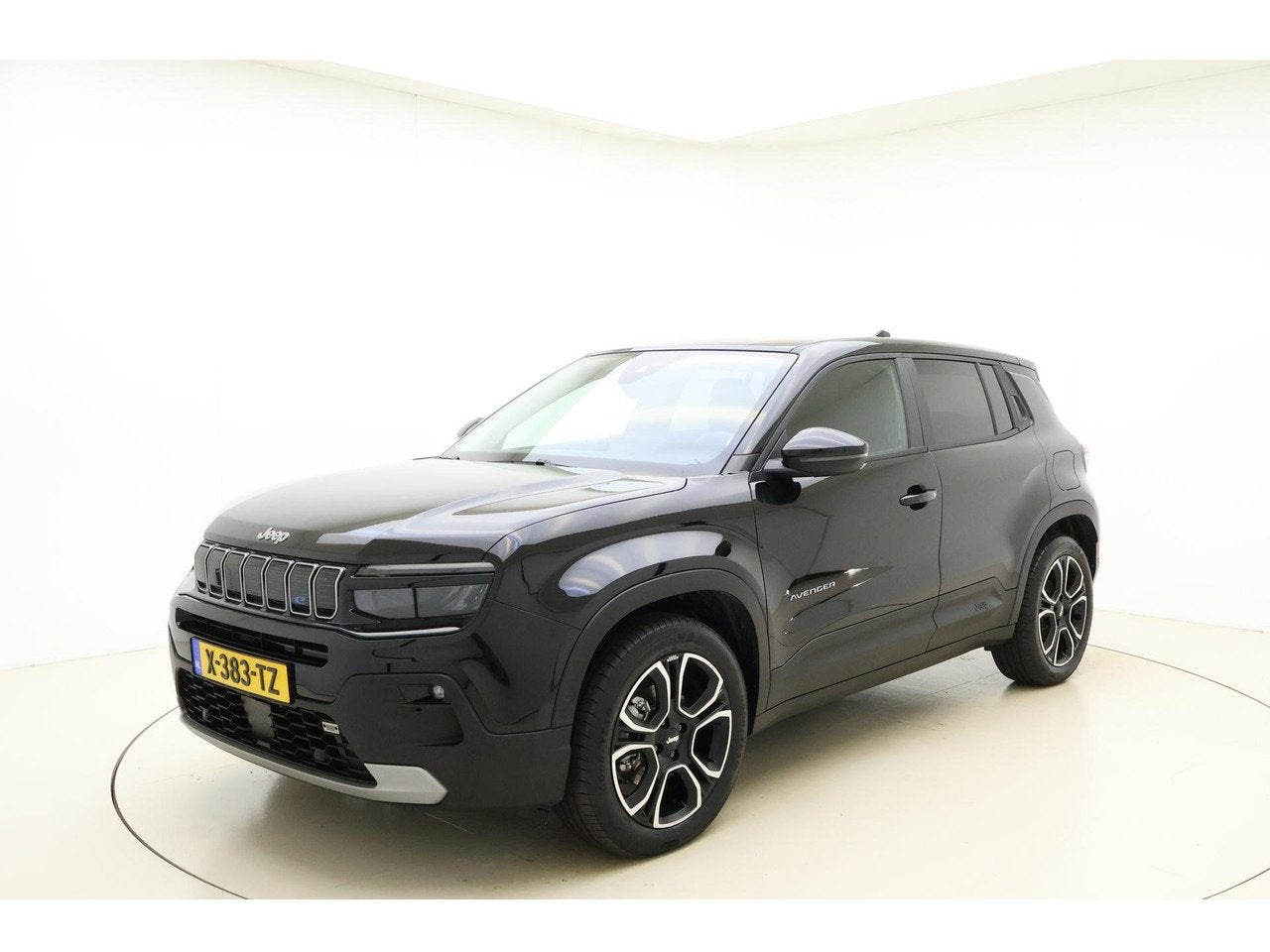 Jeep Avenger Altitude 54 kWh | Adaptive Cruise control | Cli, Auto's, Gebruikt, 156 pk, Zwart, Origineel Nederlands