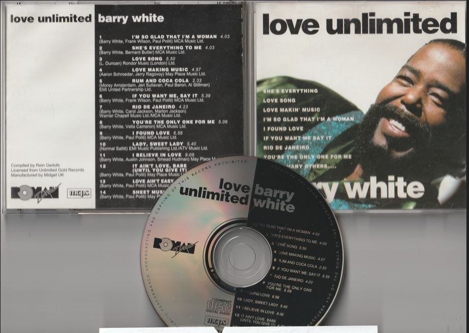 Barry White, Love Unlimited - Love Unlimited Barry White, Ophalen of Verzenden, Gebruikt