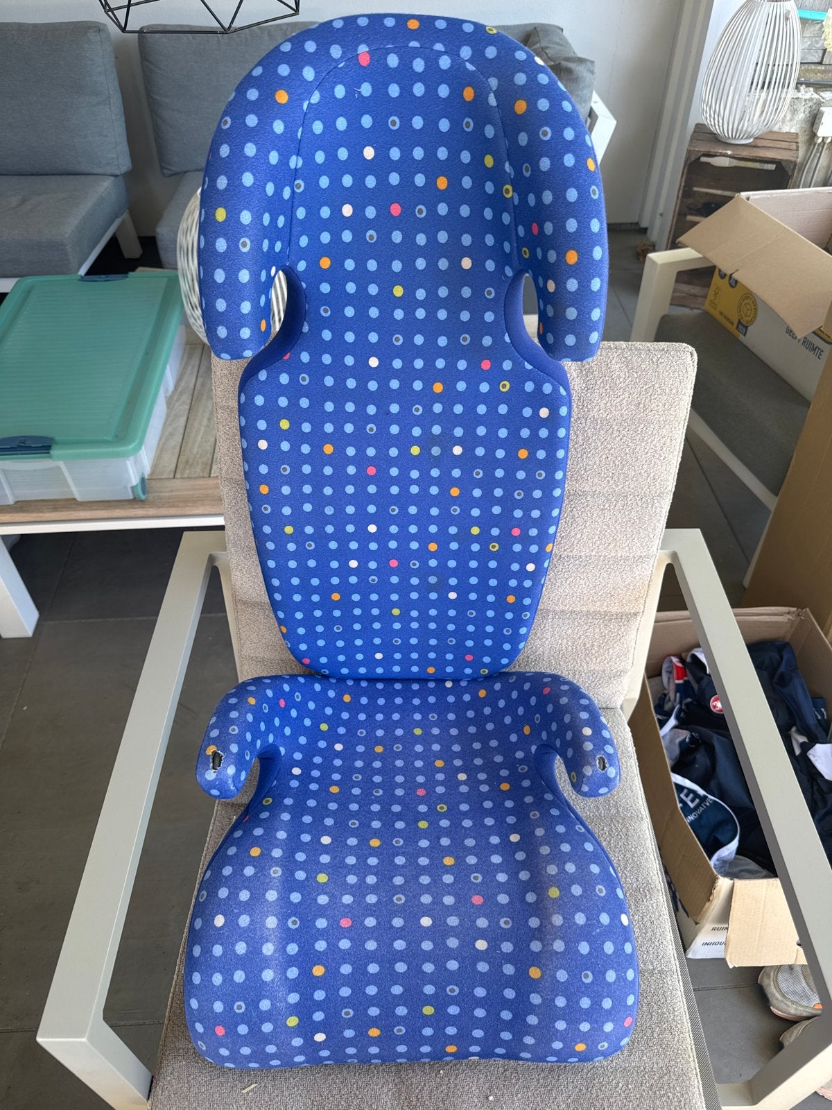 Volvo zitverhoger met rugleuning - Super smal (15-36kg), Kinderen en Baby's, Autostoeltjes, 15 t/m 36 kg, Afneembare rugleuning