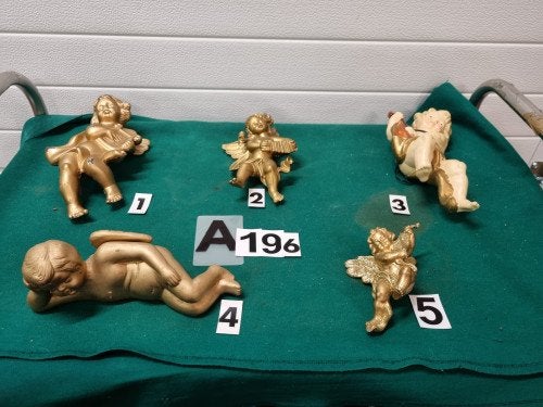 -	Kerst engelen 5 stuks, Ophalen of Verzenden, 'T Olde Gre-j, Info@toldegrej.nl, Endepoelstraat 20f Didam
