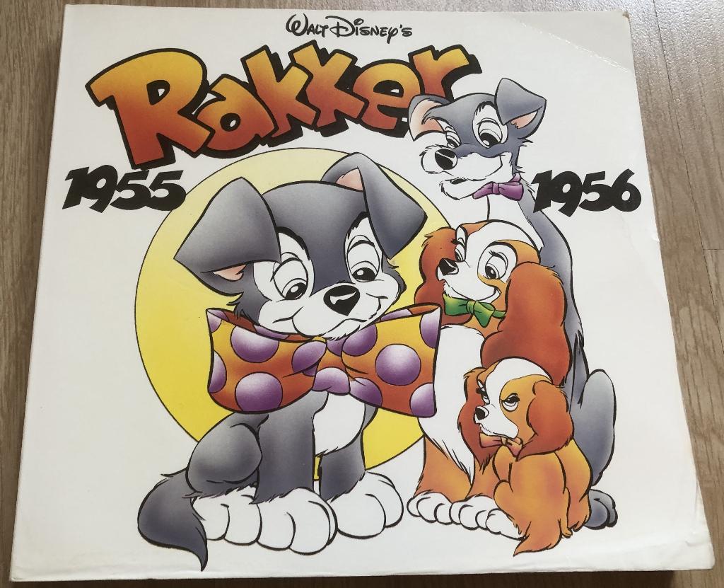 DISNEY - RAKKER 1955-1956 - STRIPBOEK, Eén stripboek, Ophalen of Verzenden, Zo goed als nieuw