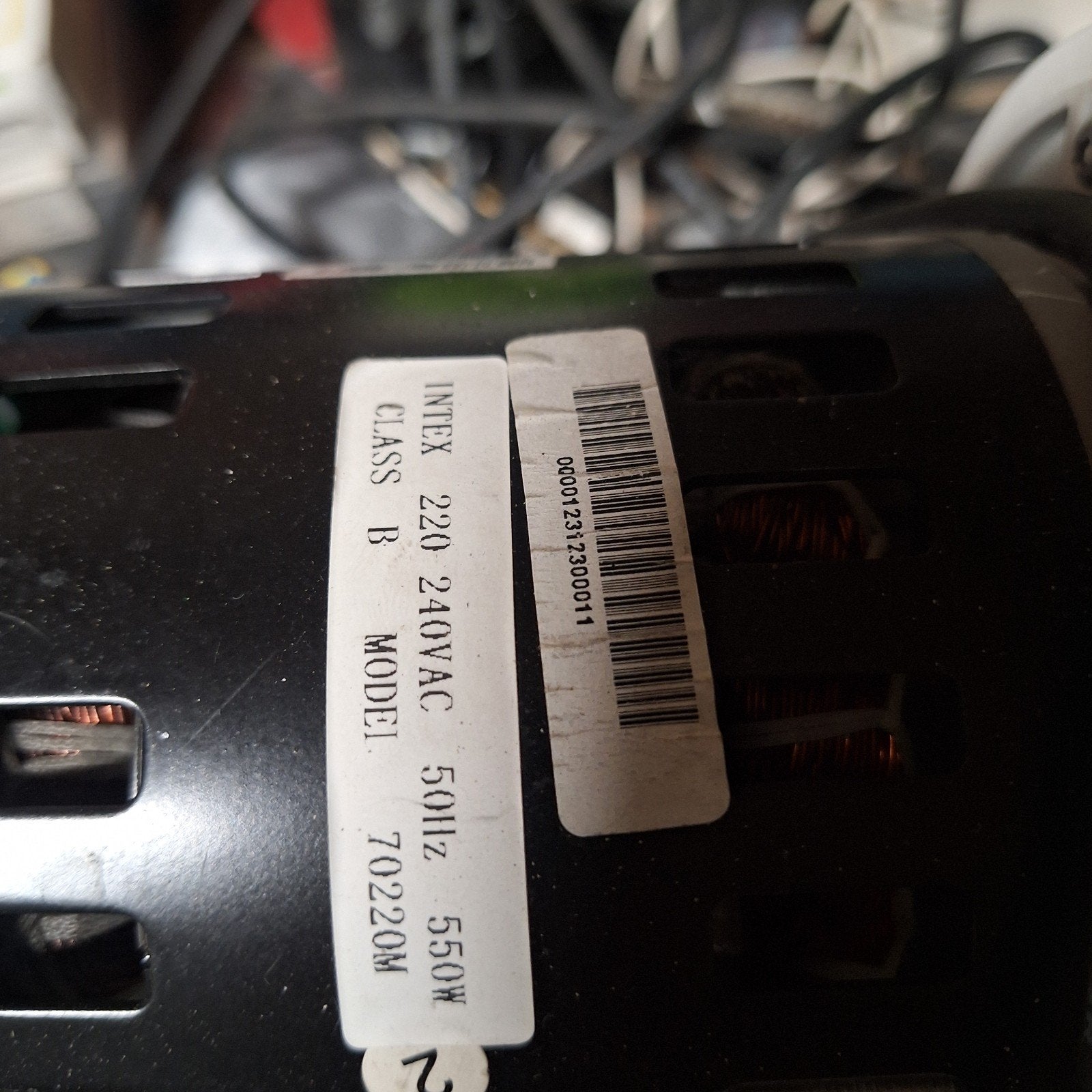 Intex zwwmbad pompmotor (70220 M) voor SX-3200 (SF-60220-2), Ophalen, Gebruikt