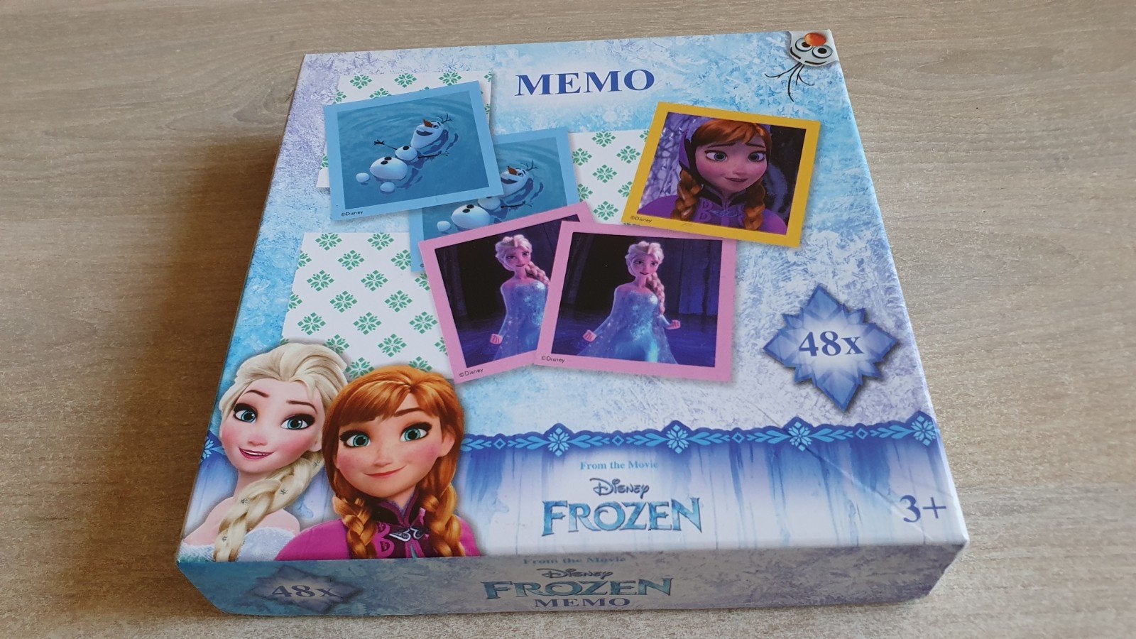 Memory van Frozen spel. Disney., Ophalen of Verzenden, Zo goed als nieuw