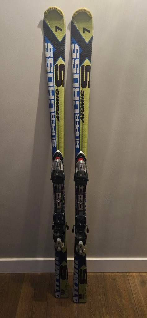 Atomic Supercross 7 Ski's 166 cm met bindingen, Ophalen, 160 tot 180 cm, Gebruikt, Carve