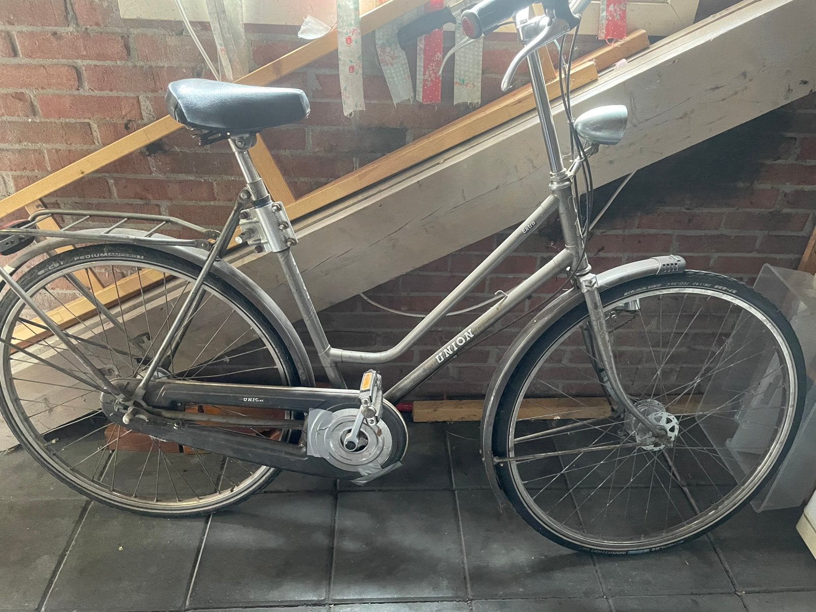Union fiets, Fietsen en Brommers, 59 cm of meer, Ophalen, Velgrem, Jaren '60 of nieuwer