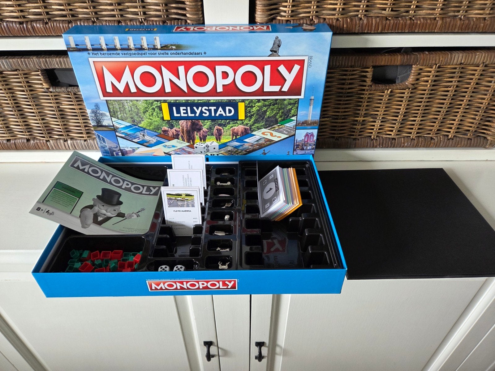 Monopoly Lelystad - Speciale Editie, Vijf spelers of meer, Ophalen of Verzenden, Zo goed als nieuw