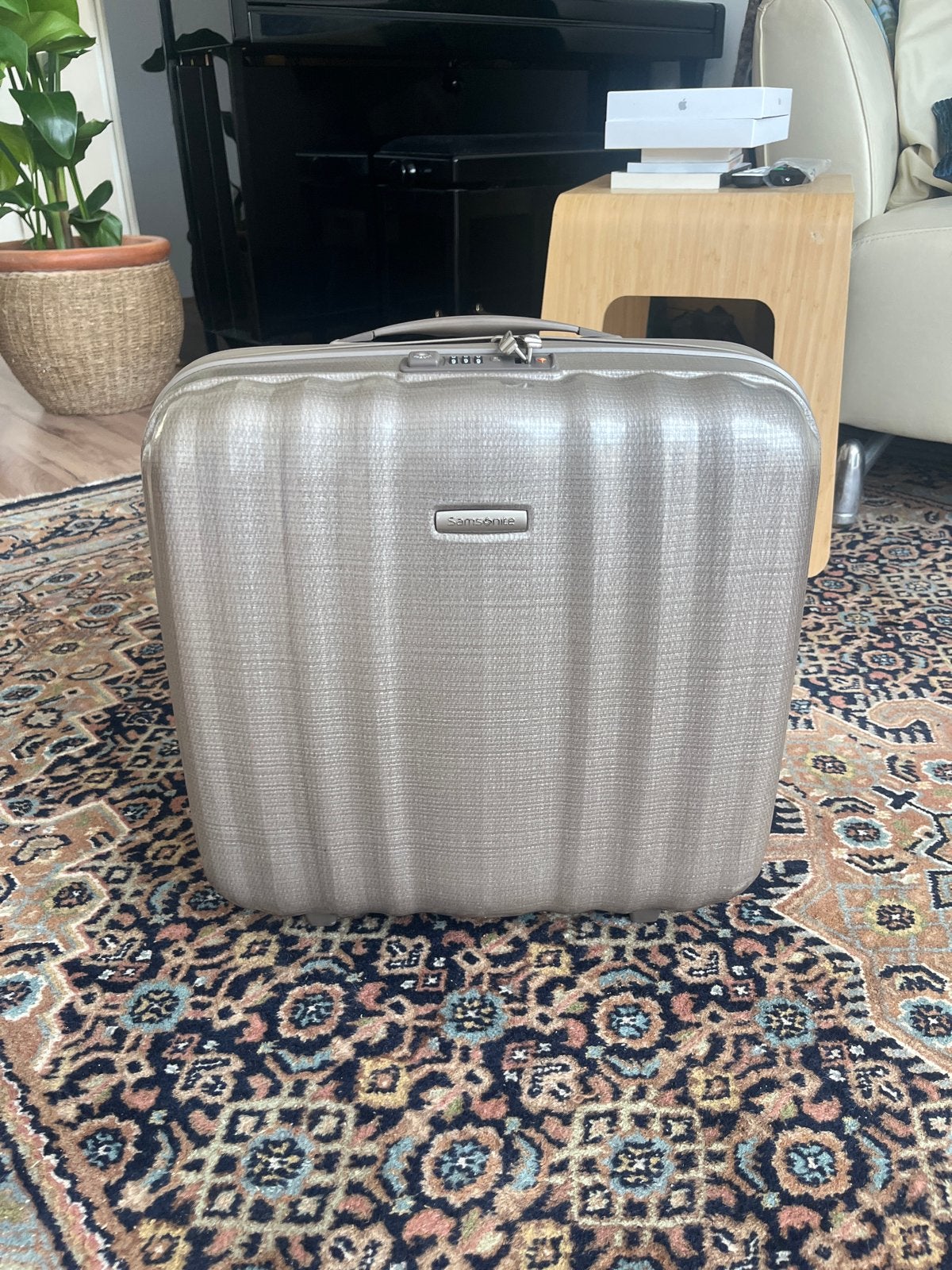 Samsonite C-lite Koffer, 40 tot 60 cm, 30 cm of meer, Beige, Ophalen of Verzenden