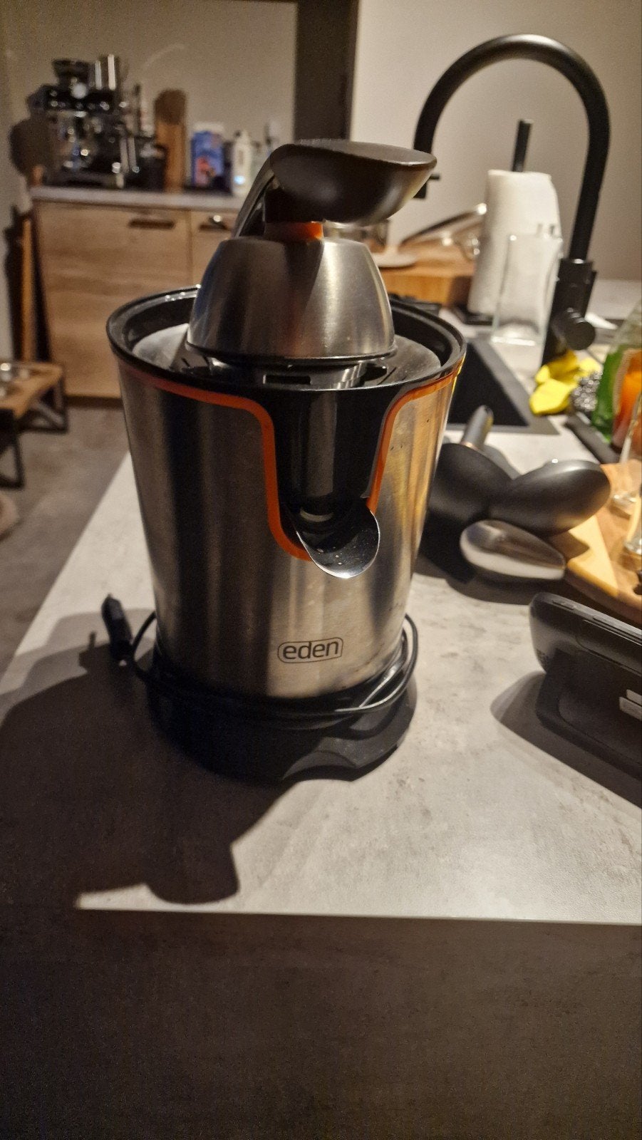 Eden Citruspers - RVS - Zo goed als nieuw, Witgoed en Apparatuur, Ophalen, Zo goed als nieuw