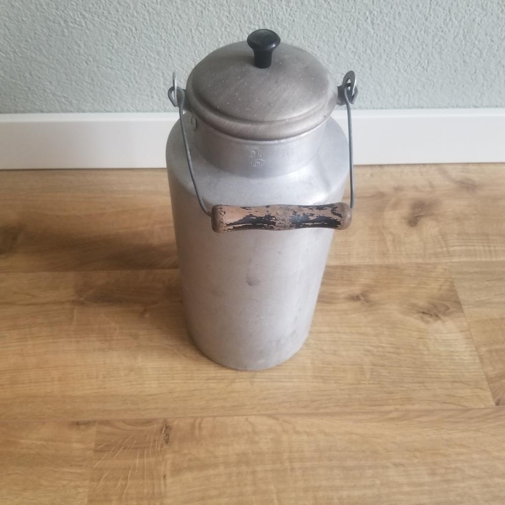 Vintage aluminium melkbus - 5 liter, Antiek en Kunst, Curiosa en Brocante, Ophalen of Verzenden