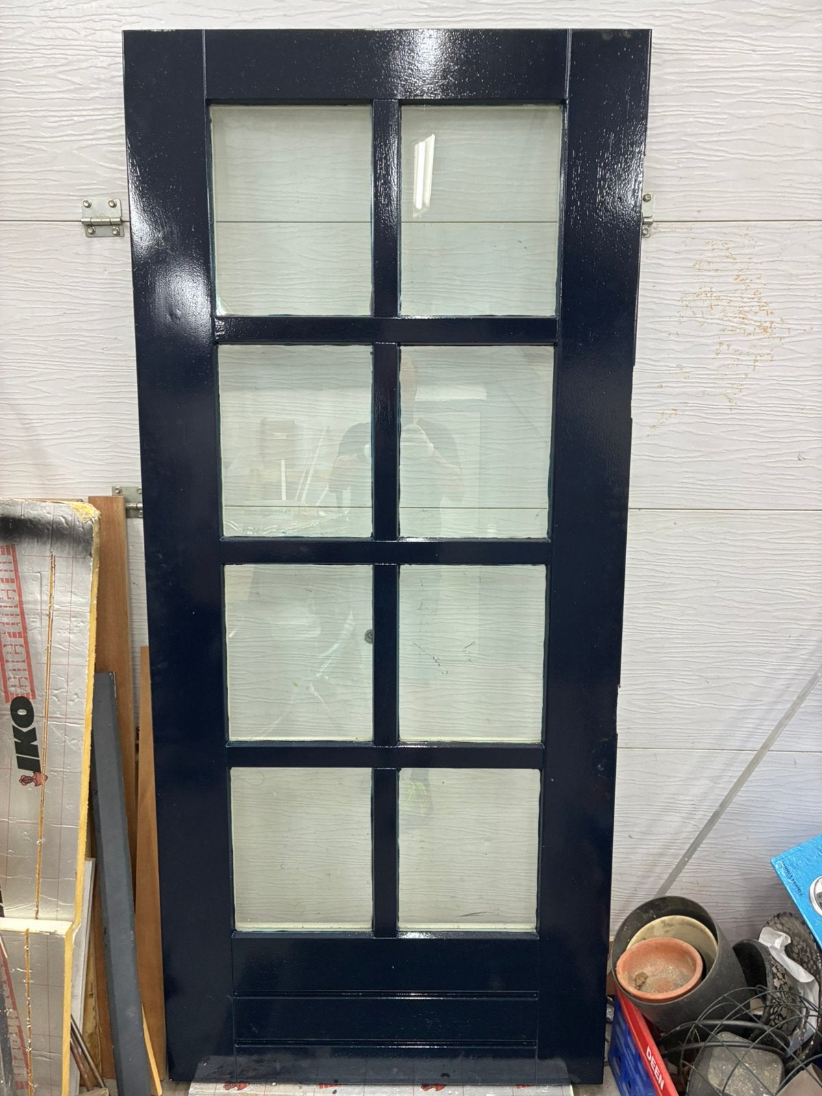Buitendeur 88x197, Ophalen, Gebruikt, 80 tot 100 cm, Minder dan 200 cm
