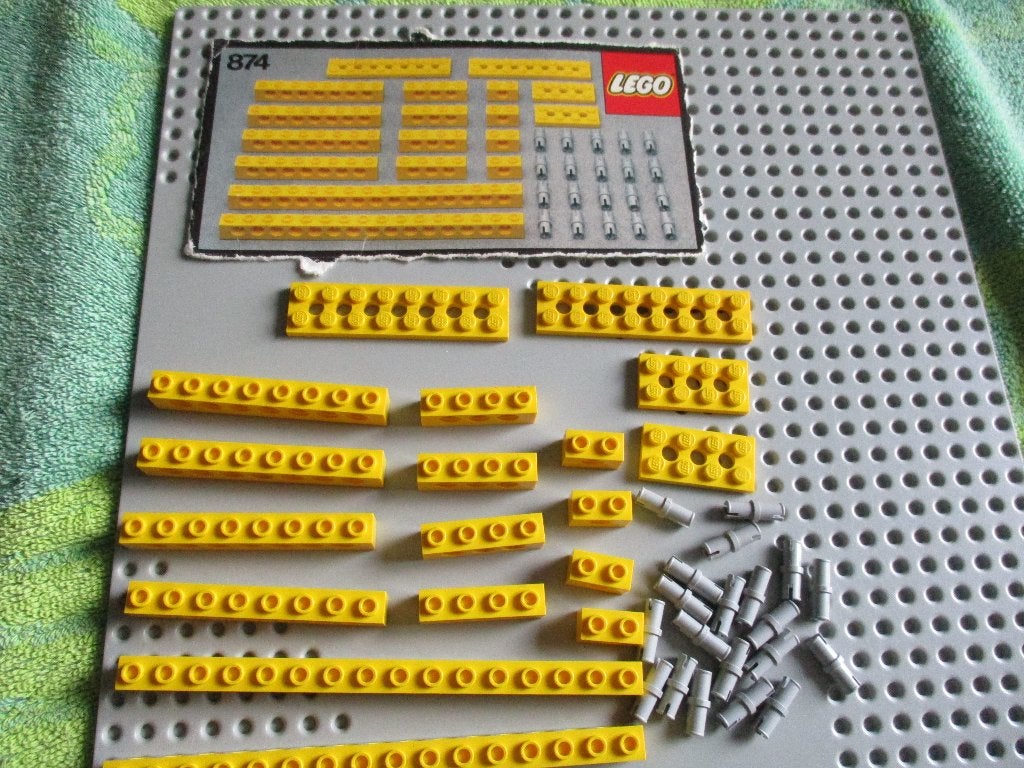lego technic Set 874 Aanvullende Set, Ophalen of Verzenden, Gebruikt, Complete set, Lego