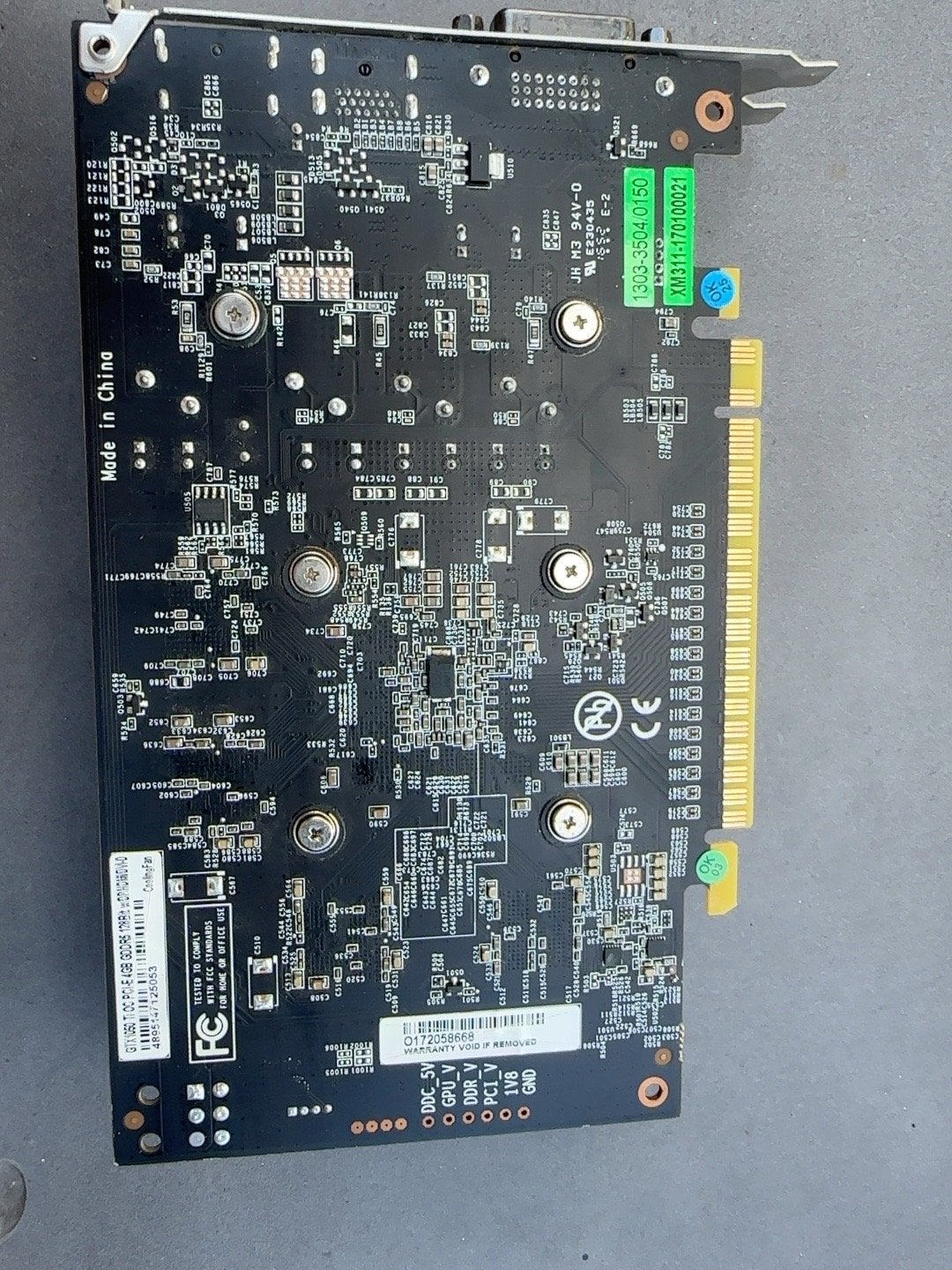 KFA2 GeForce GTX 1050 Ti OC 4GB GDDR5, Computers en Software, PCI-Express 3, HDMI, Ophalen of Verzenden, Nvidia