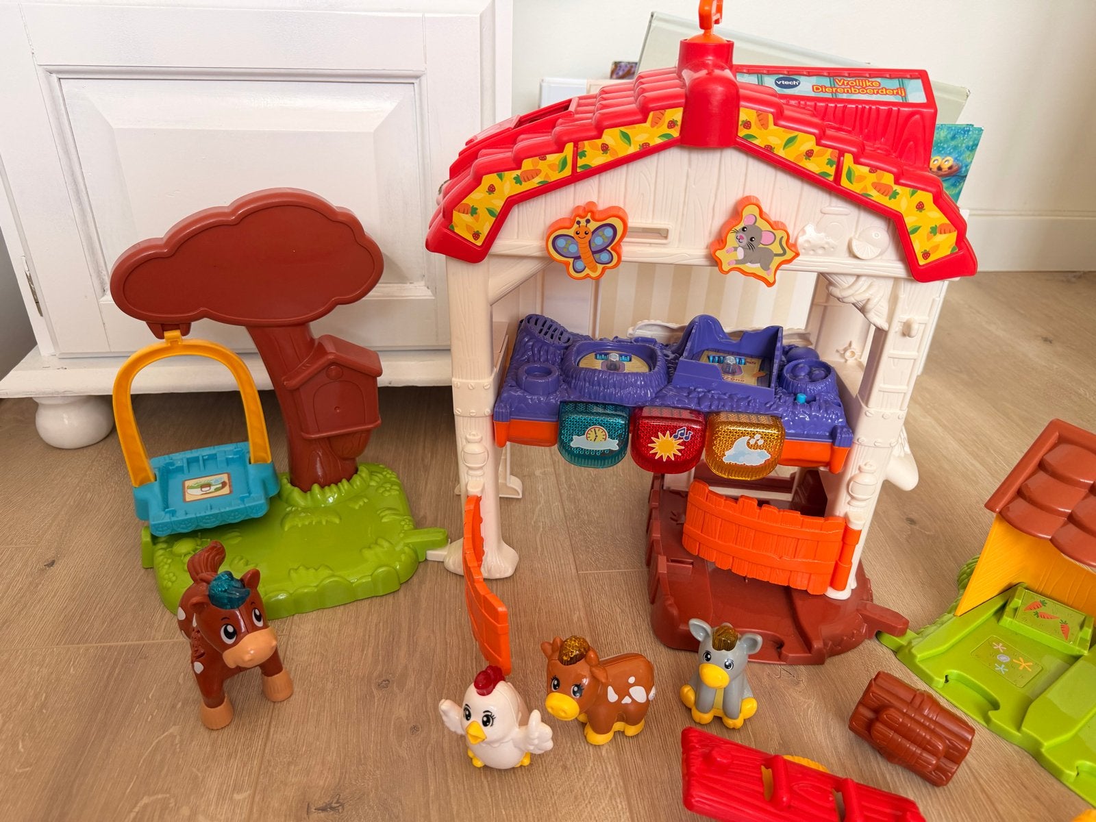 VTech Zoef Zoef Dieren Boerderij en Speelset, Ophalen, Zo goed als nieuw, Overige typen, Met geluid