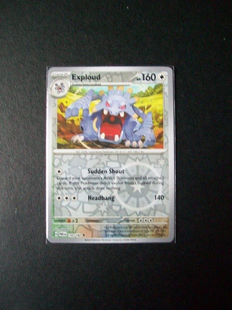 4769: Nieuwe Pokemonkaart holofoil EXPLOUD HP 160 (150/182), Verzenden, Nieuw, Losse kaart, Foil