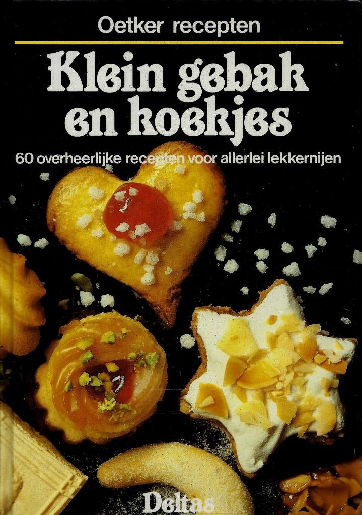 BOEK KLEIN GEBAK EN KOEKJES., Ophalen of Verzenden, Nieuw, Overige gebieden, Taart, Gebak en Desserts