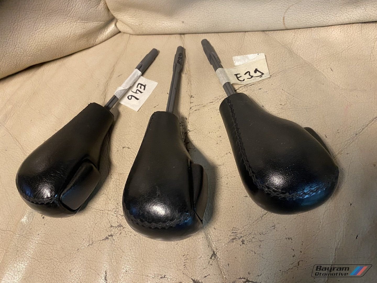 Bmw E39 E46 zwart lederen automaatpook pook 3-serie 5-serie, Auto-onderdelen, Interieur en Bekleding, Gebruikt, -, -, Ophalen of Verzenden