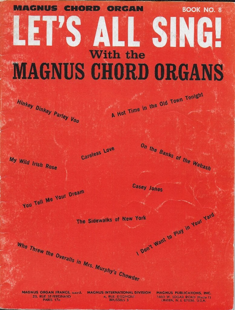 Bladmuziek : Let's All Sing, Ophalen of Verzenden, Gebruikt, Artiest of Componist, Populair