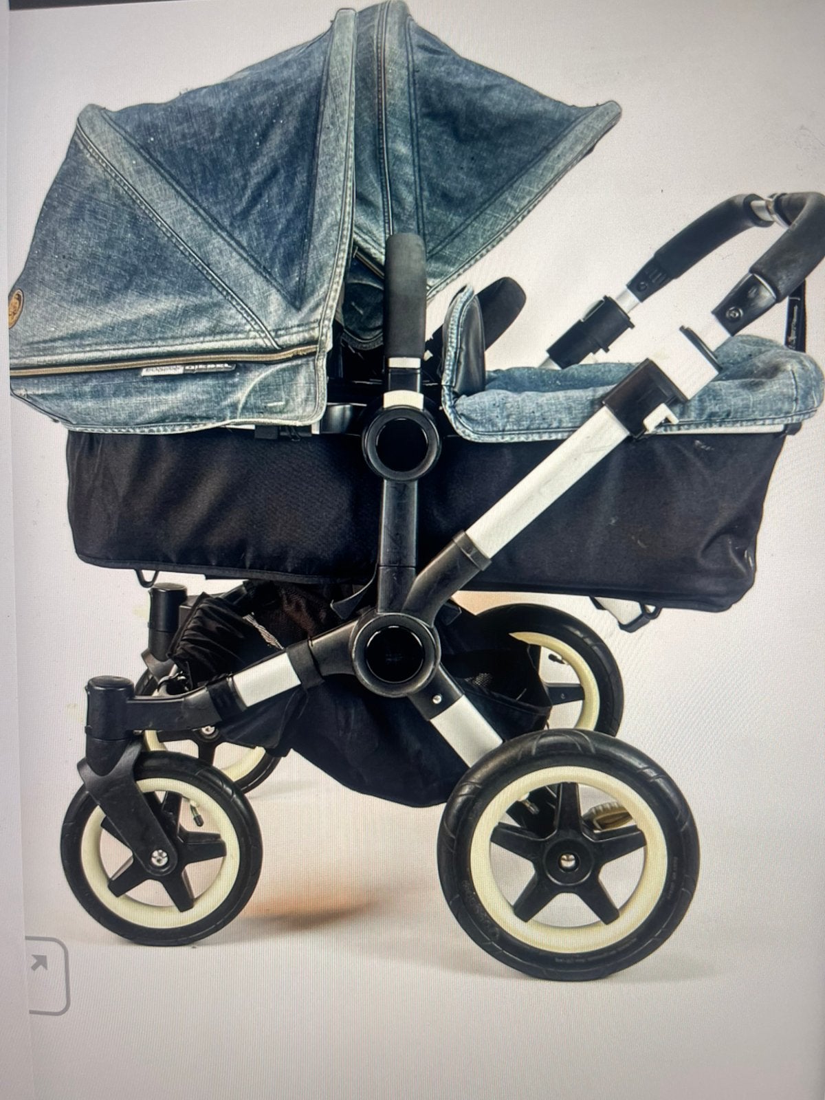 Bogaboo donkey uitvoering diesel, Kinderen en Baby's, Ophalen, Gebruikt, Combiwagen, Duowagen